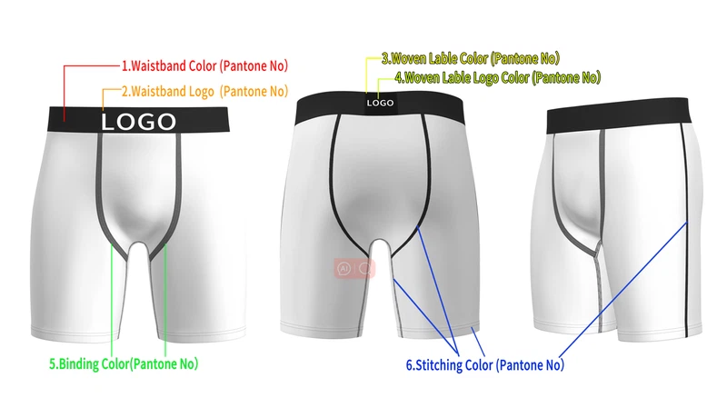 custom underwear body and printing custom underwear body and printing