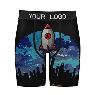 رجل الملابس الداخلية القطنية الملاكم